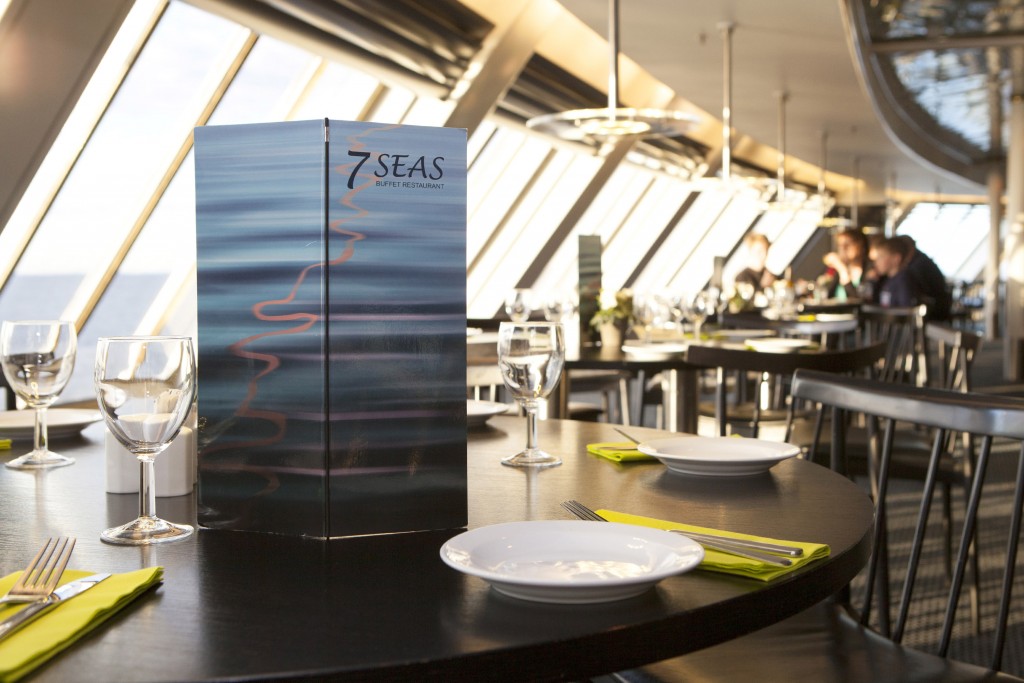 7 seas restaurant bord 